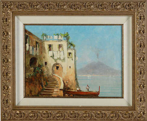 Лапшин Георгий Александрович. Вид на Везувий